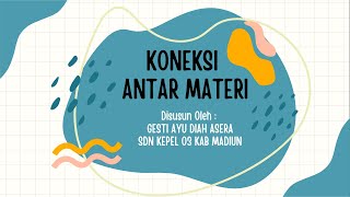 Koneksi Antar Materi Modul 2.1 Pembelajaran Untuk Memenuhi Kebutuhan Belajar Murid