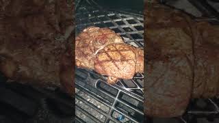 grilling AAA lean Canadian steak large cut