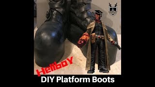 DIY Cosplay Platform Boots   Hell Boy