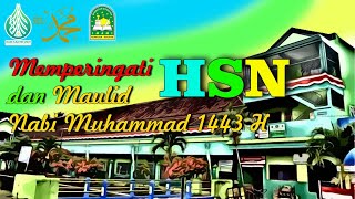 Memperingati Maulid Nabi Muhammad SAW 1443H dan Hari Santri Nasional 2021