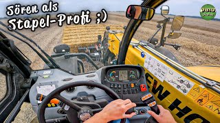 Let’s Drive Teleskoplader | Zum ersten Mal Ballen stapeln🙈 | New Holland Creator Days 2022