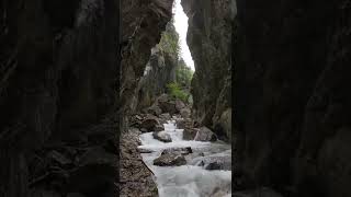 Partnachklamm küreneşläre