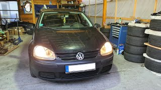 VW Golf V 1.4 16V Katalysator, belt and pulley replacement! Is it fixed 🤔?