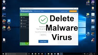 How to Remove a virus from your computer - FREE Virus Removal Software: Malwarebytes 2017