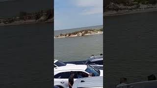 arriving at mobile 180 via Dauphin Island ferry