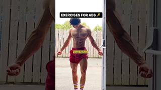 EXERCISES FOR ABS #workout #shorts #short #exercises #absworkout #abs