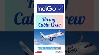 Indigo Hiring Cabin Crew #cabincrew #cabincrewjobs #hiring #indigo #airportjob #aviation