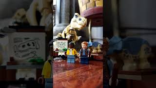 Lego 76940: T. Rex Dinosaur Fossil Exhibition | Camp Cretaceous #shorts