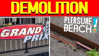 Grand Prix DEMOLITION Starts - Blackpool Pleasure Beach