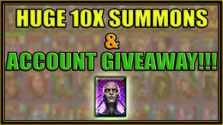 Great Midgame Account Giveaway (And My Last Summons For It) | Raid Shadow Legends