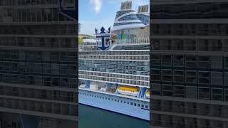 Icon of the Seas is sailing.. #largestshipintheworld #iconoftheseas #royalcarribean