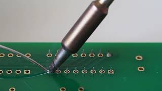 Hand soldering