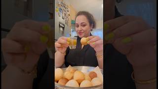 Panipuri 🍘 eating (Golgappa /  Fuchka ) | Indian street food #shorts #youtubeshorts #panipuri