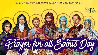 PRAYER FOR ALL SAINTS DAY