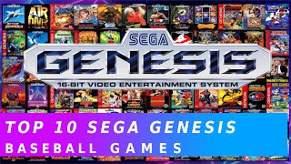 Top 10 SEGA Genesis OR Megadrive Baseball Games