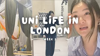 lcf uni vlog 😱 flair fashion event + uni stress + hellofresh recipes 🍎