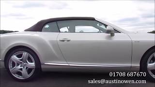 Bentley Continental GTC W12 (2012) for sale - Austin Owen Specialist Cars