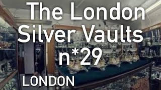 The London Silver Vaults n*29 #WalkWithMe #London #GoPro12 #4K #HD