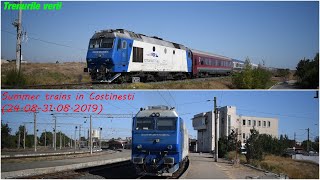 Trenurile verii/Summer trains in Costinesti (24.08-31.08.2019)