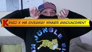 KENZO X HM Giveaway Winner Announcement!