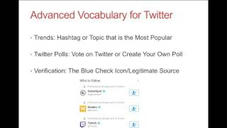 Advanced Twitter Terms
