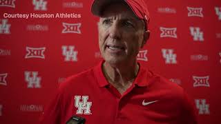 Houston Cougars Willie Fritz following 34-0 loss to Cincinnati