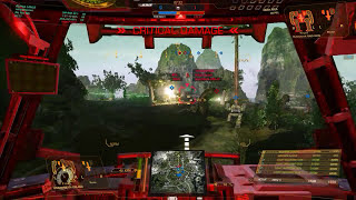 Mechwarrior Online - brawling in an Urbanmech, and got legged halfway, but survived! yey