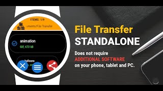 File Transfer app for Wear OS