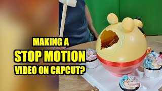 Making a Stop Motion Video on Capcut - Capcut Edit Tutorial