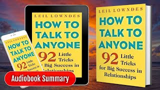 HOW TO TALK TO ANYONE By Leil Lowndes AudioBook | Book Summary