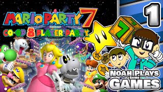 "BRUTAL PARTY!" - Mario Party 7: Co-Op Eight Player Party ~ Neon Heights - Part 1