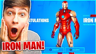 I Got IRON MAN SUIT and SUIT UP EMOTE in Fortnite Battle Royale! (Season 4)