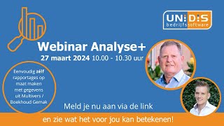 Webinar Analyse+