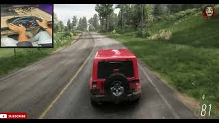 Mahindra thar 4x4 |forza horizon 5 - Logitech G29 Driving Force Racing Wheel