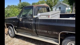 Chevy pickup 1987 For Sale by Auction