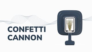 Confetti cannon sound visualization | Sorama Acoustic Camera