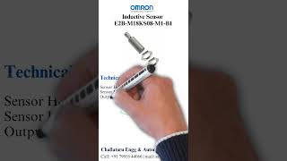 Omron Inductive Sensor: E2B M18KS08 M1 B1| +91 79955 44066#shorts