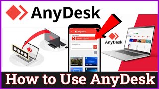 एनीडेस्क एप्प चलाना सीखें | How to Use AnyDesk Mobile to Desktop 🖥️ in Hindi | 2024