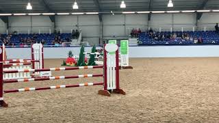 Priestwood Hardy and Millie Lawson Jumping Clear for Scottish Team SHPI 2019.