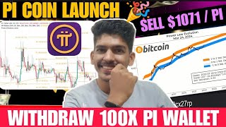 Pi Network 100X withdrawal | Pi coin launch Price | Pi latest new update | Pi app kyc news today BTC