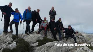 Puig de ses Bassetes - Volta al Castellot des Rafal - Canaleta.  Amics de sa Tramuntana