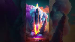 AI turn Rocket Launch into Art🚀