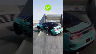 Cars vs Prison Break 🚘 BeamNG.drive #beamngdrive #simulator #shorts