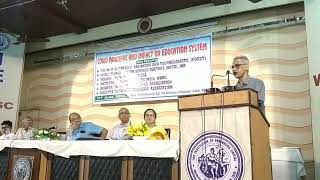 Prof. Sanatan Chatterjee at R.N.Mookherjee Hall, Institute of Engineers (India)