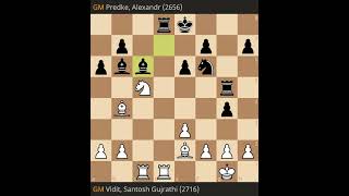 Vidit Gujrathi vs Alexandr Predke -Fide Grand Swiss 2023, Round 11