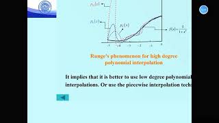 4.2.5 Piecewise interpolation by low degree polynomials - Lagrange Interpolation