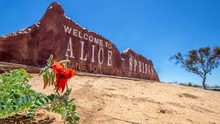 Entering into Alice Springs