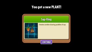 Free Sap Fling , Plants vs Zombies 2 Free Sap Fling