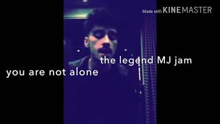 ZAYN MALIK "YOU ARE NOT ALONE" By MICHAEL JACKSON | ACAPELLA LIVE