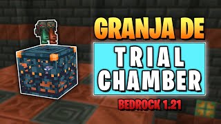 GRANJA de TRIAL CHAMBER para Bedrock 1.21